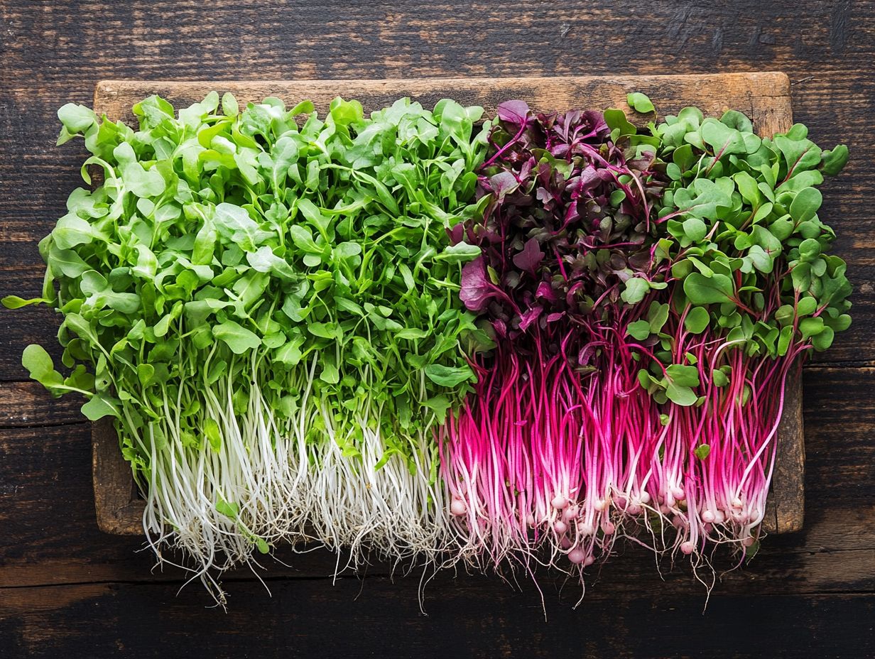 Types of Versatile Microgreens