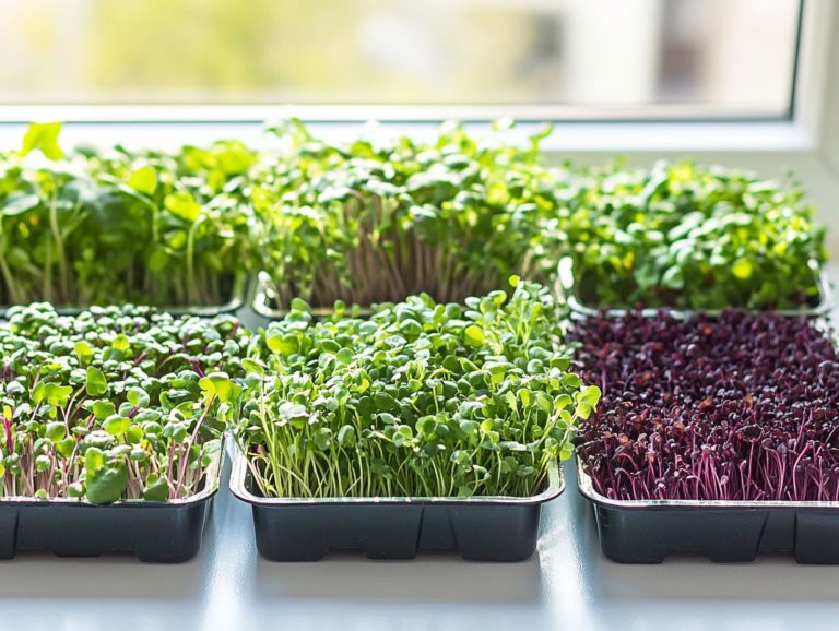 What Are the Seasonal Microgreens to Grow?