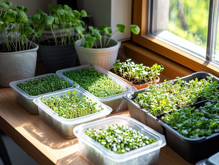 What Containers Can I Use for Microgreens?