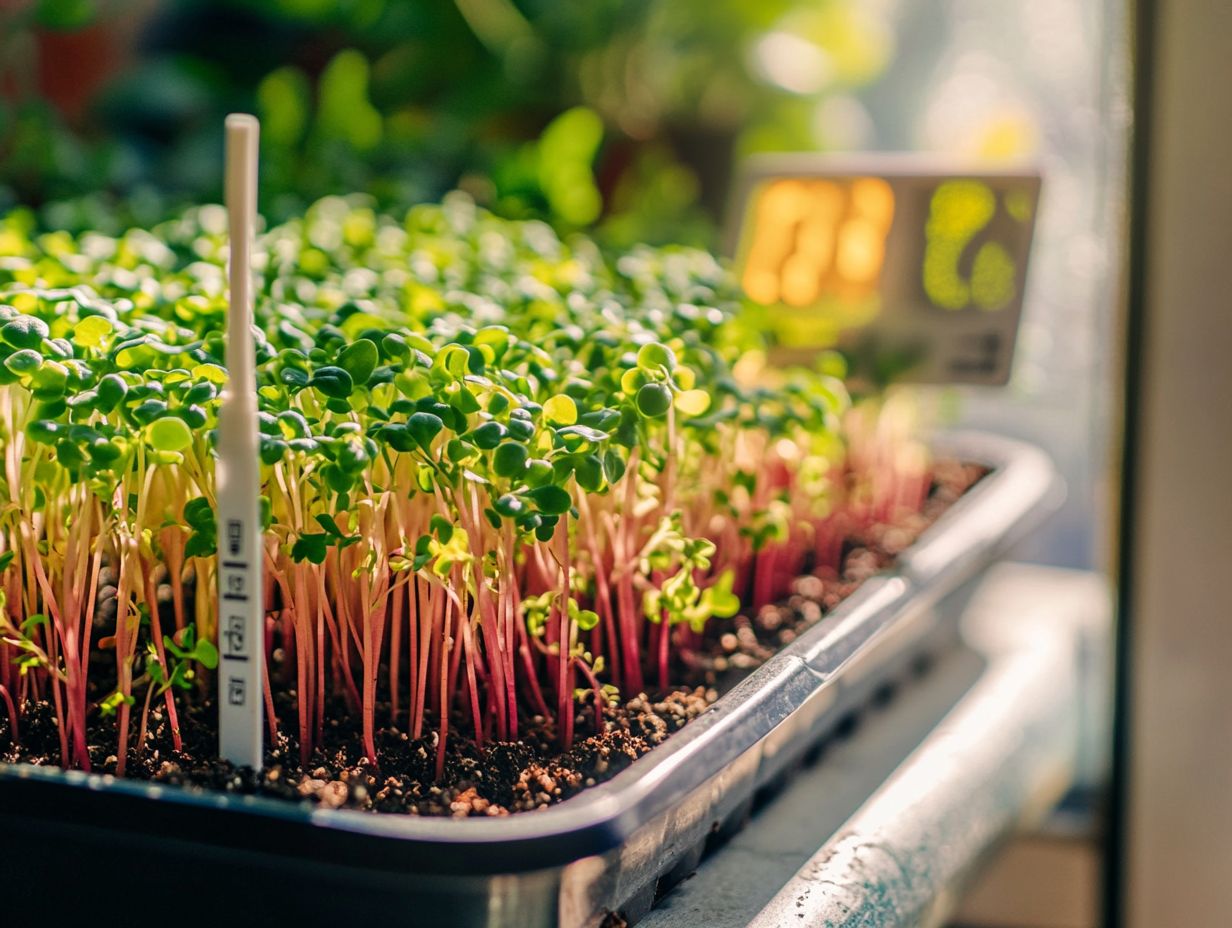 Factors that Affect Microgreen Growth