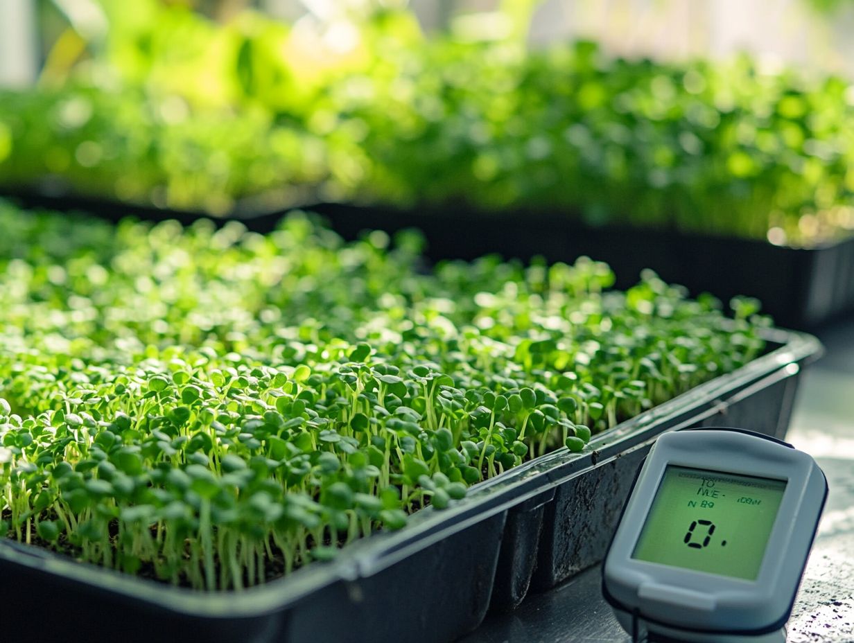 Benefits of Maintaining the Ideal pH Level for Microgreens