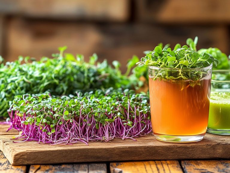 Which Microgreen Varieties Are Best for Juice?